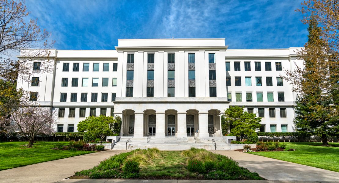 Front of a building in Tennessee